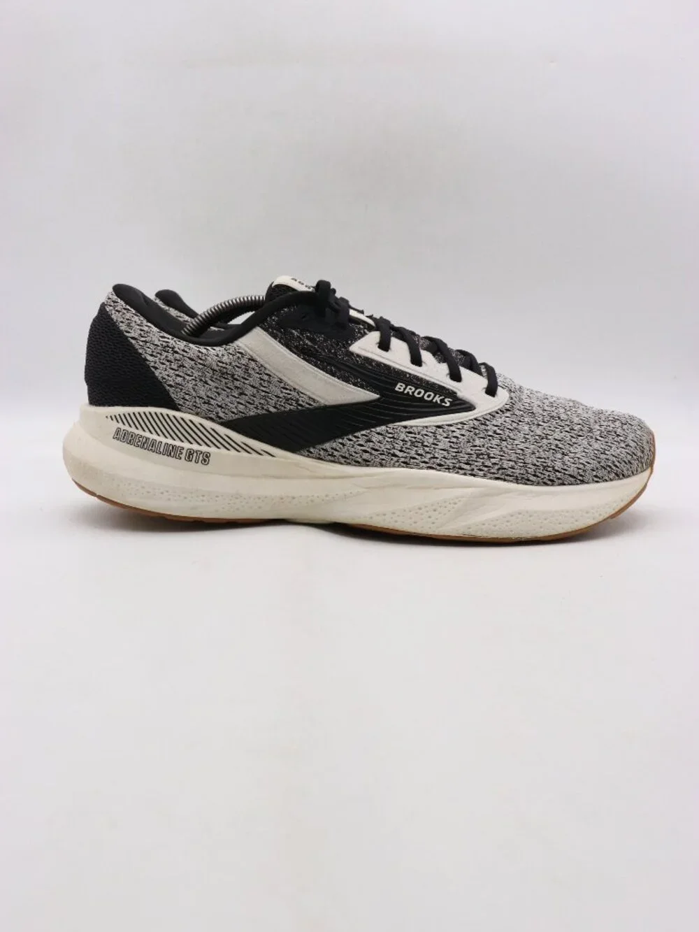 Brooks Adrenaline GTS 24 Men's Size 12.5 D Black Gray Running Athletic Sneakers